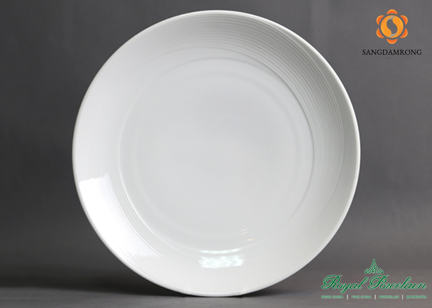 #P7601 w/w จานใบบัว 28cm. (1*12) – ศูนย์รวมอุปกรณ์สำหรับ ร้านอาหาร & โรงแรม